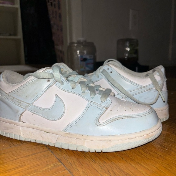 Nike White and Gray Dunks - Picture 1 of 2